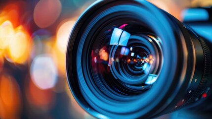 video camera lens
