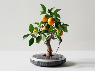 Poster - orange tree in vase