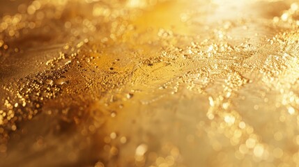 Poster - A luxurious gold background with shimmering textures, perfect for adding a touch of opulence and sophistication to your projects.