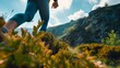 © Art Genie - Scenic Fitness Adventure with Athlete Running and Real Time Tracking of Speed, Distance, and Calories Burned