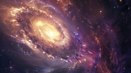 Wall Mural - galaxy in space