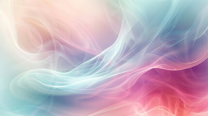 Wall Mural - A colorful, abstract background with a pink and blue swirl