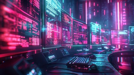 neon cyber ??workspace