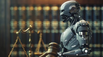 Poster - Navigating the complex intersection of AI ethics and legal concepts requires careful consideration and foresight.