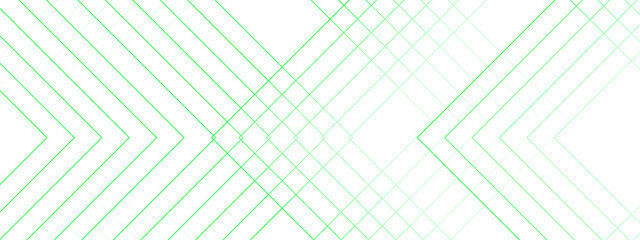 Wall Mural - Abstract blueprint architecture concept with geometric Concept of green line. Bright space with lines effect decoration and line stripes. Colorful striped diagonal line technology concept.