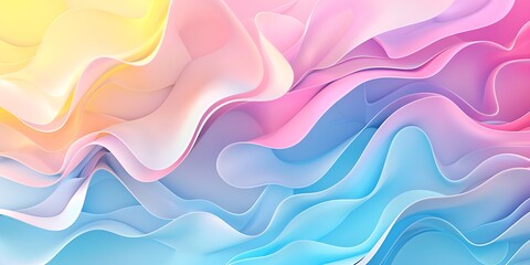 Background with gradients and geometric elements, print and social media banners. Flat vector Illustration of abstract modern banner.Trendy flat style design element for poster or presentation.