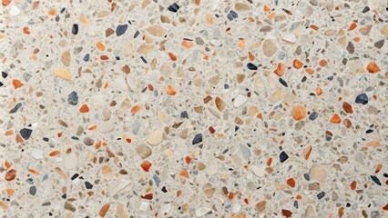 Canvas Print - Smooth and polished terrazzo material for modern interior design , terrazzo, artificial marble, texture, flooring