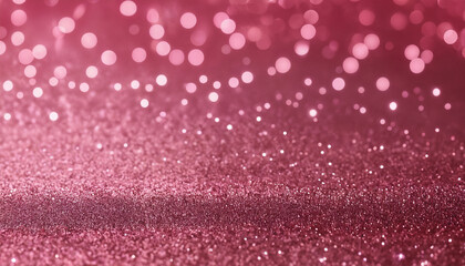 Wall Mural - shiny pink glitter background for products with empty space
