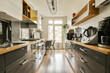 © ADDICTIVE STOCK - Modern kitchen interior with sleek design and appliances