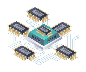 Aufkleber - Upgrading Chip Technology Networks