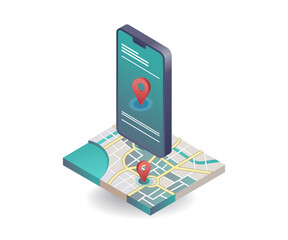 Aufkleber - Update on Smartphone Map Applications