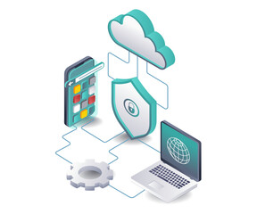Aufkleber - Smartphone application data management with cloud server technology