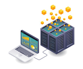 Poster - Network analyzing the growth of business data in blockchain technology