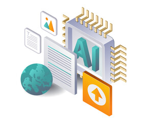 Aufkleber - Managing Data with Artificial Intelligence