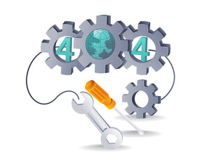 Aufkleber - Managing 404 Errors in Technology Systems