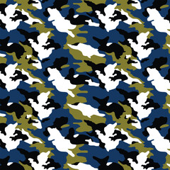 Abstract grunge camouflage, seamless texture, military camouflag