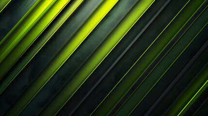 Wall Mural - Abstract Lines and textures of Green Palm leaves