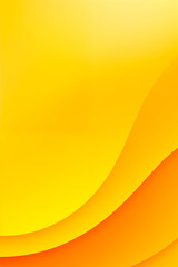 Wall Mural - an abstract background with a yellow gradient, featuring smooth, flowing waves and dynamic layers. t