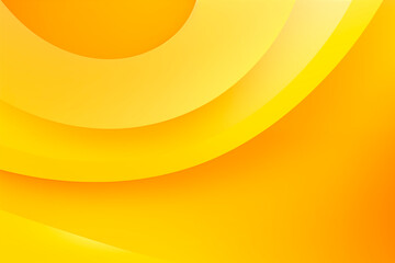 Wall Mural - an abstract background with a yellow gradient, featuring smooth, flowing waves and dynamic layers. t