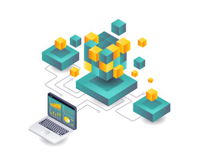 Poster - Analyzing blockchain technology for businesses