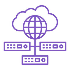 Poster - Network server Icon