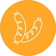 Sticker - Sausage Icon