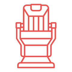 Sticker - Barber chair Icon