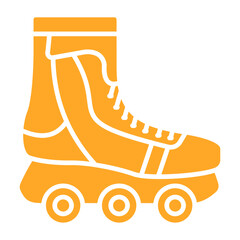 Wall Mural - Roller Skate Icon