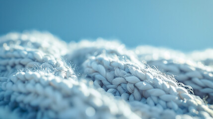blue sky and sweater, Sweater macro shooting, clean blue sky, close up of clothe