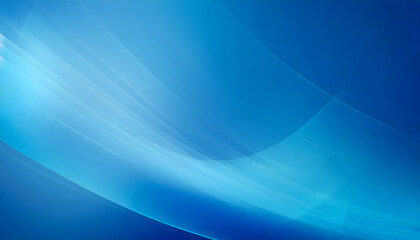 Sticker - smooth blue blurred abstract gradient background. generative ai.
