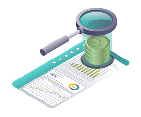 Wall Mural - Strategies for Business Financial Analysis