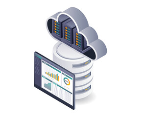 Aufkleber - Cloud server system data analysis technology