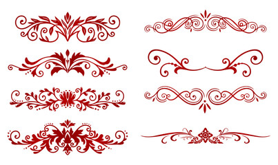 Wall Mural - Vector illustration for ornamental design pattern suitable for decoration, invitation cards, covers, used with text placement in the center