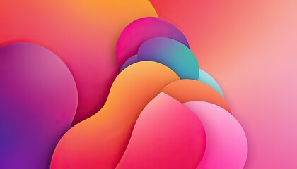 Set of abstract background with colorful geometric shapes