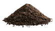 © Meesunal - Soil, pile of soil isolated on png background.
