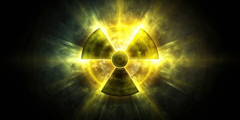 Wall Mural - dark and mysterious radiation against a black background , radiation, energy, cosmic, space, mysteri