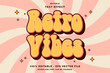 © Kardus Studio - Retro Vibes Groovy Style Cartoon 3D Editable Text Effect Template Premium Vector