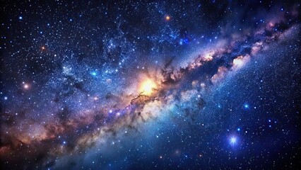 Wall Mural - dark cosmic starry sky background, cosmic, dark, space, stars, night, sky, galaxy, astronomical