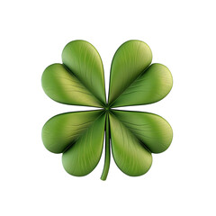 Wall Mural - four leaf clover isolated