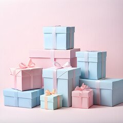 pink gift box