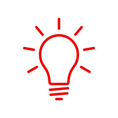 Sticker - Light bulb icon