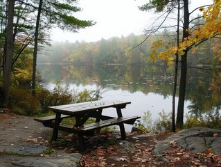 Poster - bench in the park