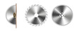 © YURII - Circular saw metal flat icon. Blade icon saw tool cut. Vector