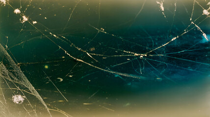 Background of retro film overly, image with scratch, dust and light leaks