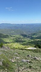 Sticker - Paysage de montagne dans les Cévennes