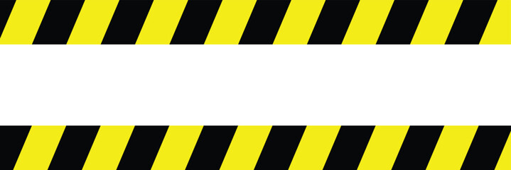 Black and yellow warning line striped rectangular background, yellow and black stripes on the diagonal. Industrial warning background, warn caution, construction, safety in eps 10