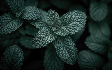 water drops on leaf