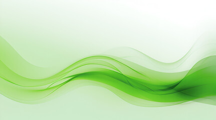 Poster - abstract green background