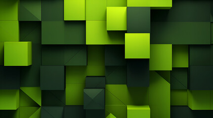 Sticker - abstract green background