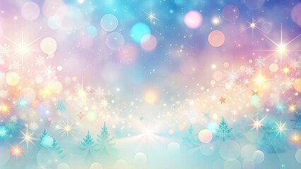 Sticker - Dreamy abstract holiday background with pastel colors and soft gradients , dreamy, abstract, holiday, background, pastel